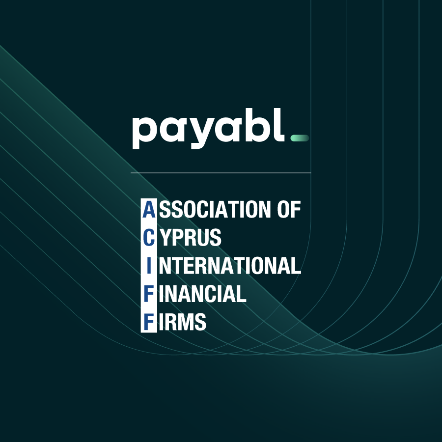 payabl. joins the Association of Cyprus International Financial Firms