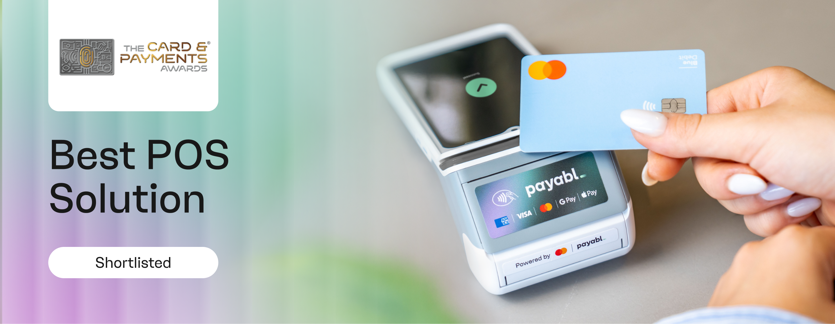 payabl. shortlisted for Best POS Solution at the Card & Payments Awards 2026