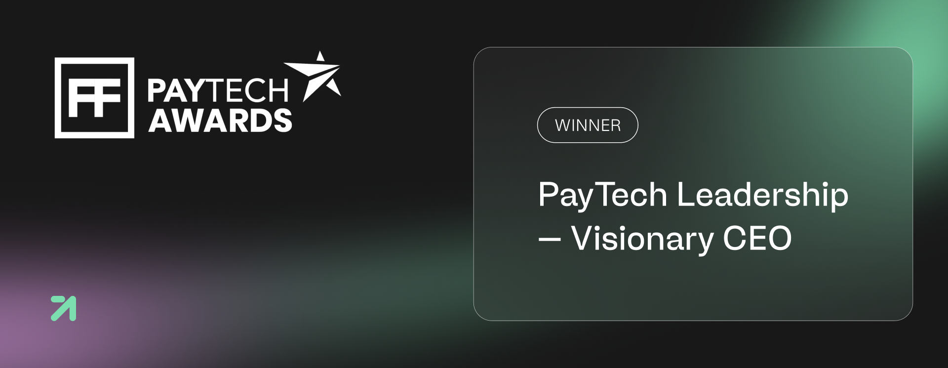 Ugne Buraciene wins PayTech Leadership – Visionary CEO at PayTech Awards