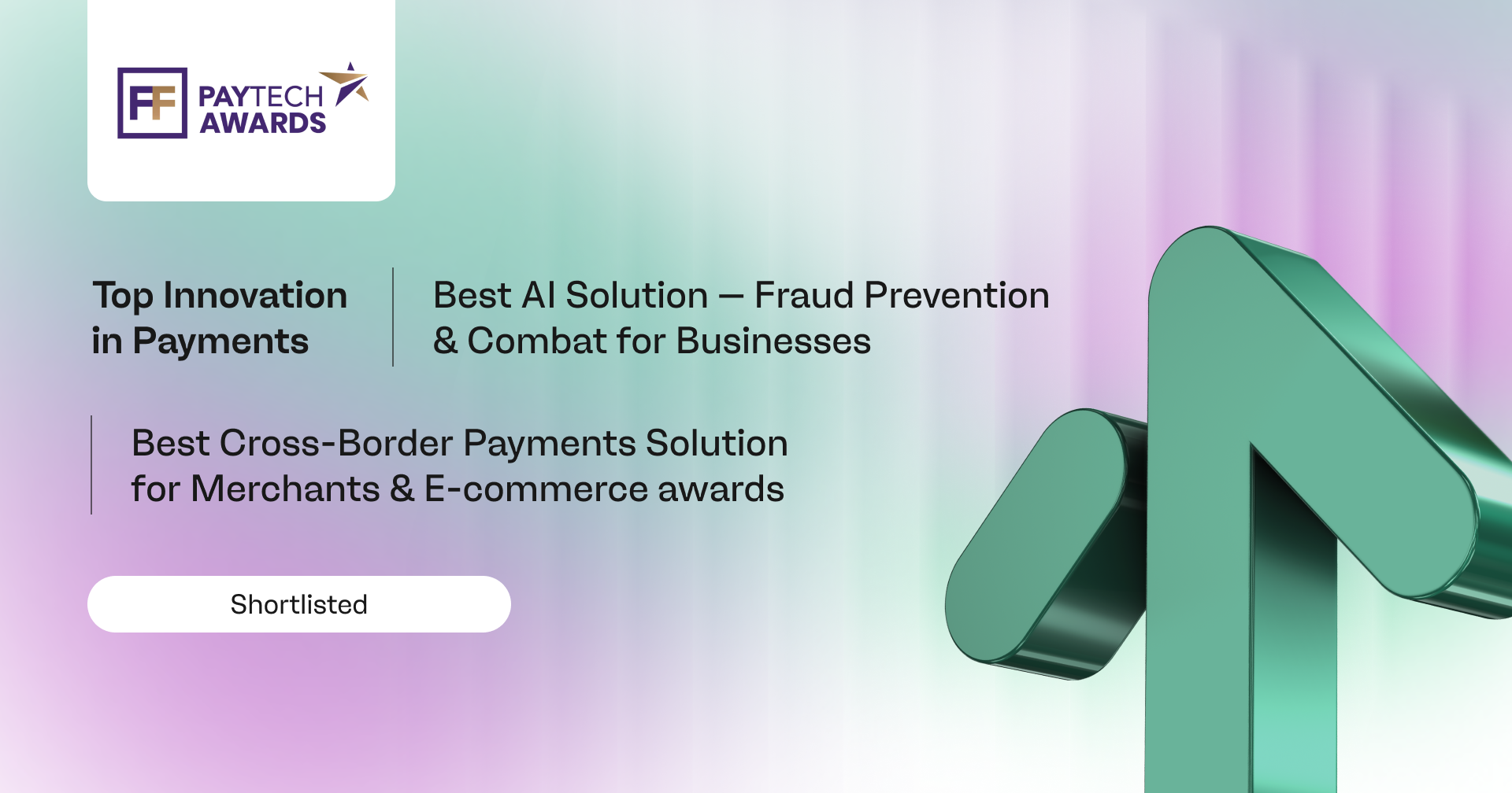 payabl. shortlisted for three awards, including Top Innovation in Payments, at PayTech Awards 2026