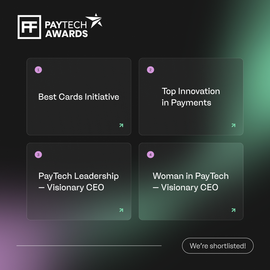 payabl. shortlisted in four categories at the 2025 PayTech Awards 
