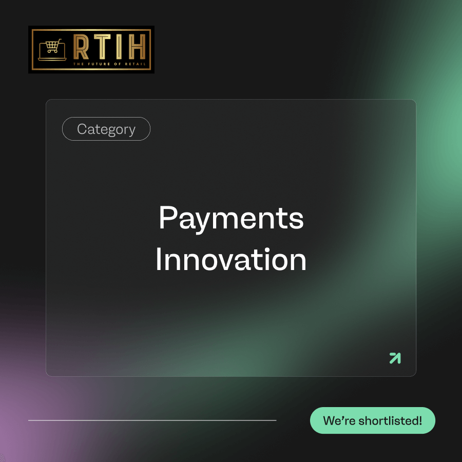 payabl. shortlisted for Payments Innovation at the 2025 RTIH Innovation Awards