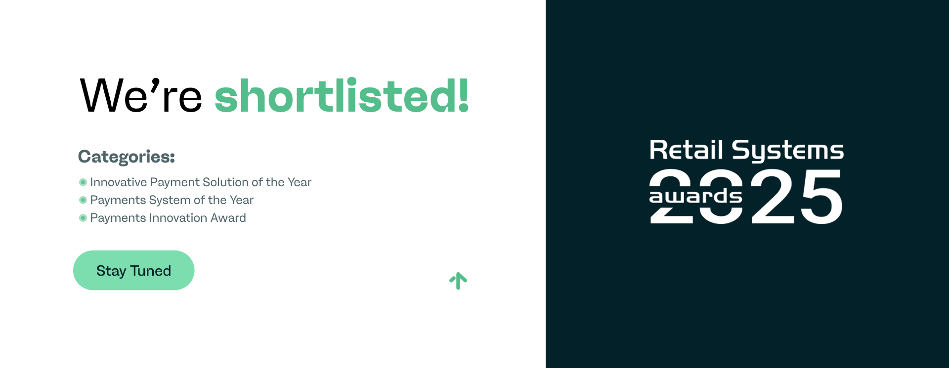payabl. shortlisted for three categories at the Retail Systems Awards 2025