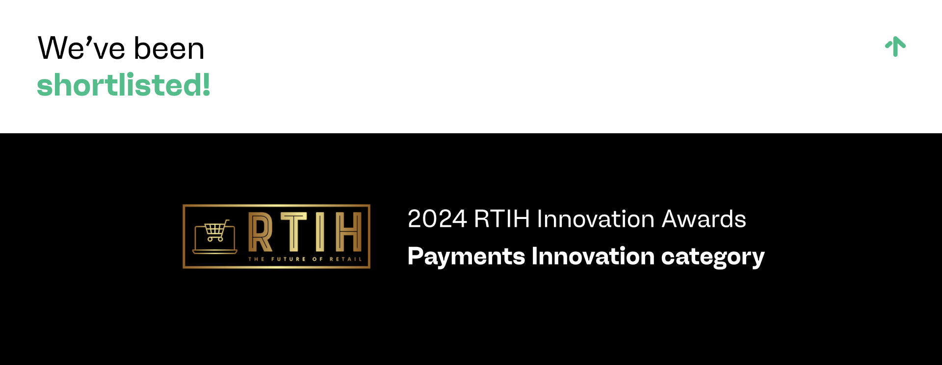 payabl. Shortlisted for Payments Innovation at the 2024 RTIH Innovation Awards
